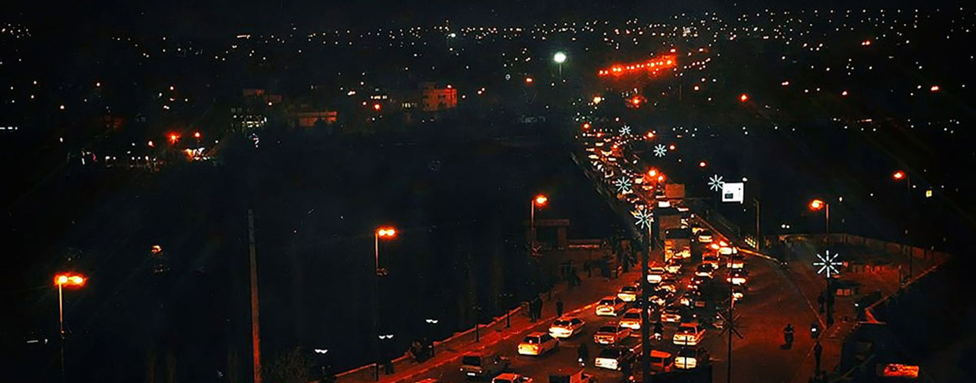 شب های بوکان؛ منبع عکس: گوگل مپ؛ عکاس: مسعود بوکانی