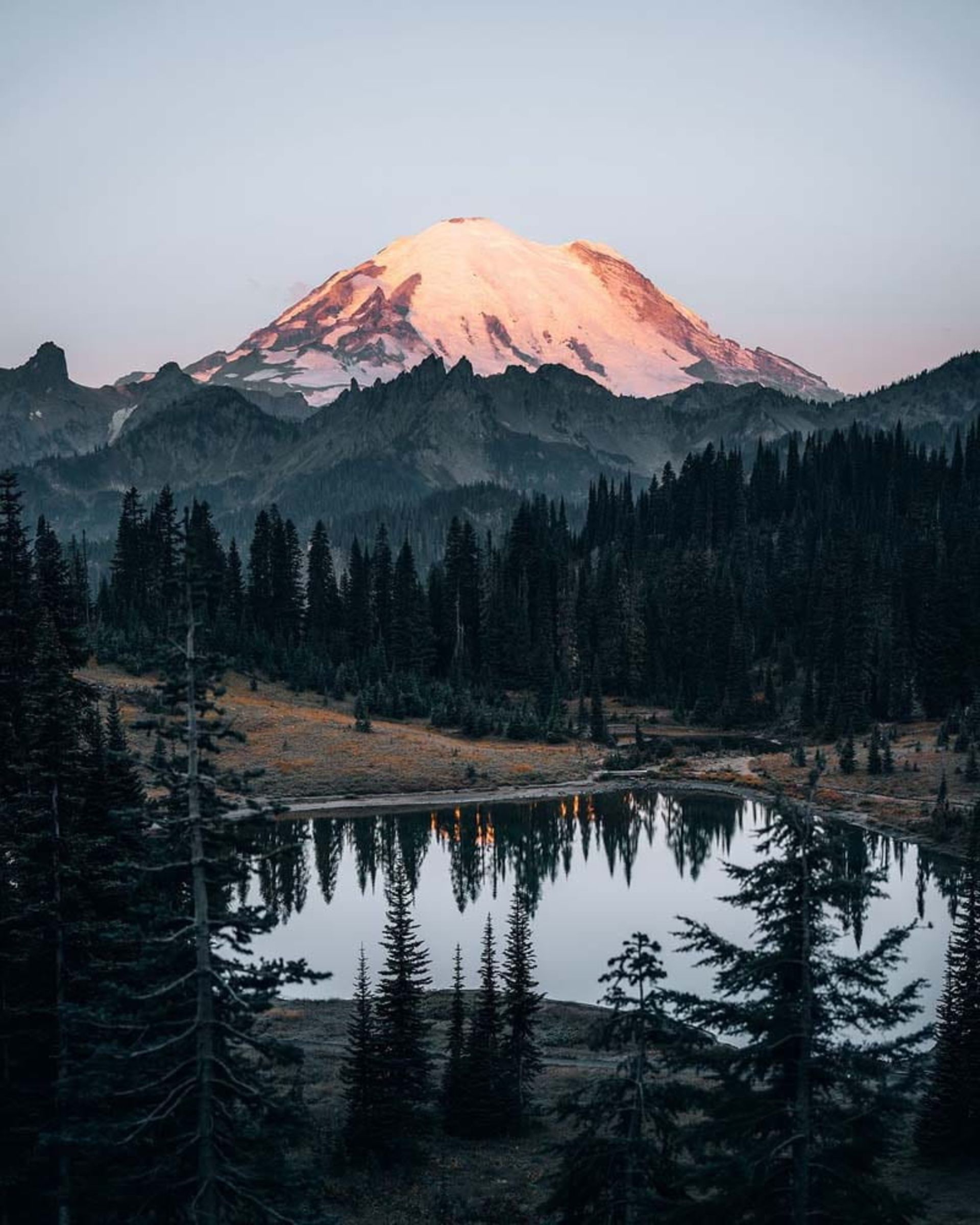 پارک ملی ماونت رینیر (Mt Rainier National Park) در ایالت واشینگتن