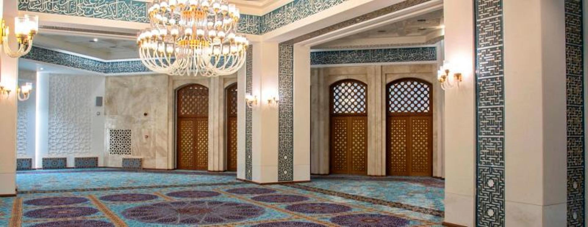 مسجد محمد رسول الله در مجموعه ایران مال تهران؛ منبع عکس: iranmall.com؛ عکاس: نامشخص