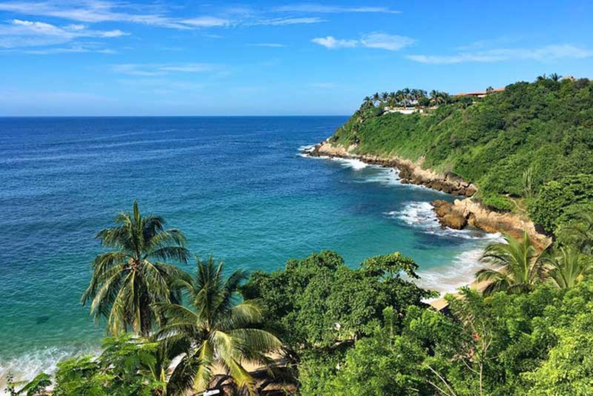 سواحل پورتو اسکوندیدو (Puerto Escondido) در  جنوب مکزیک