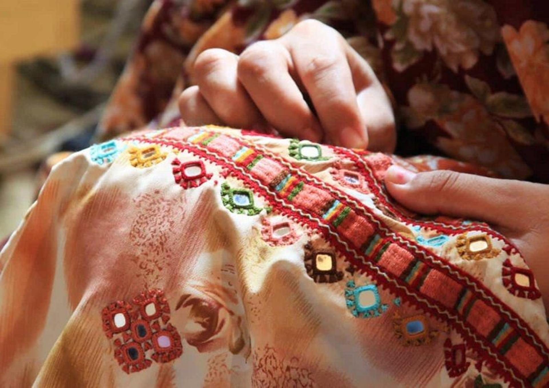 رودوزی ارومیه؛ منبع عکس: وب‌سایتRochi.ir؛ عکاس: نامشخص