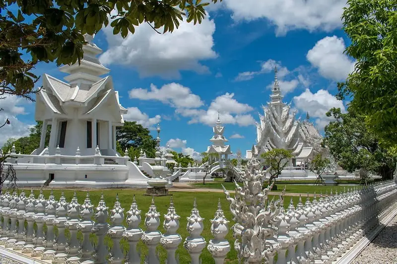 معبد سفید تایلند، منبع: feelgoodandtravel