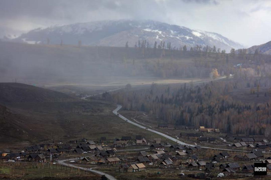 عکس هوایی روستای همو در چین