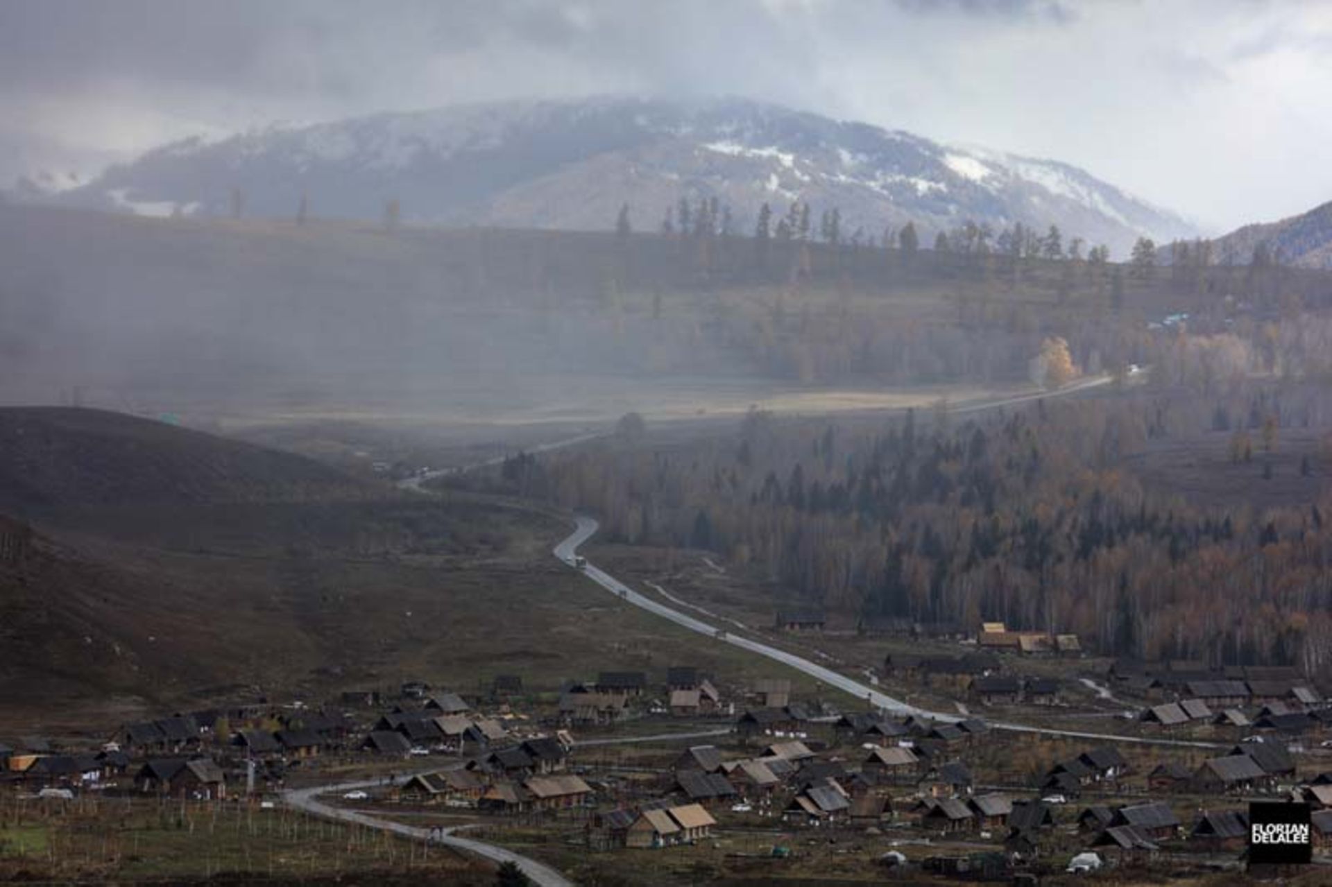 عکس هوایی روستای همو در چین