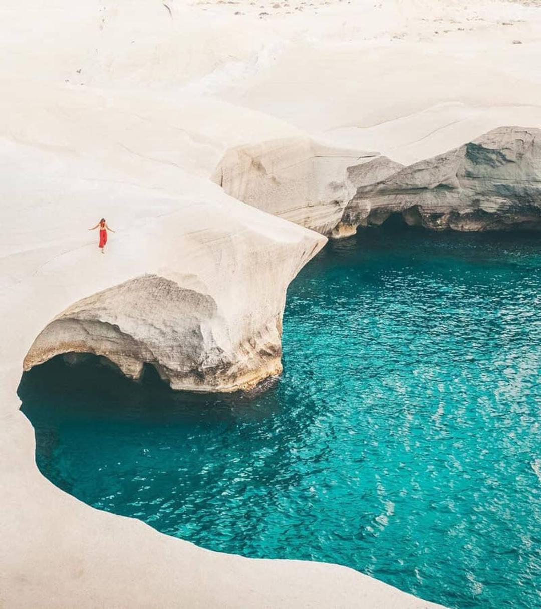 منطقه کلیما جزیره میلوس یونان؛ منبع عکس: Discover Greece، عکاس: نامشخص