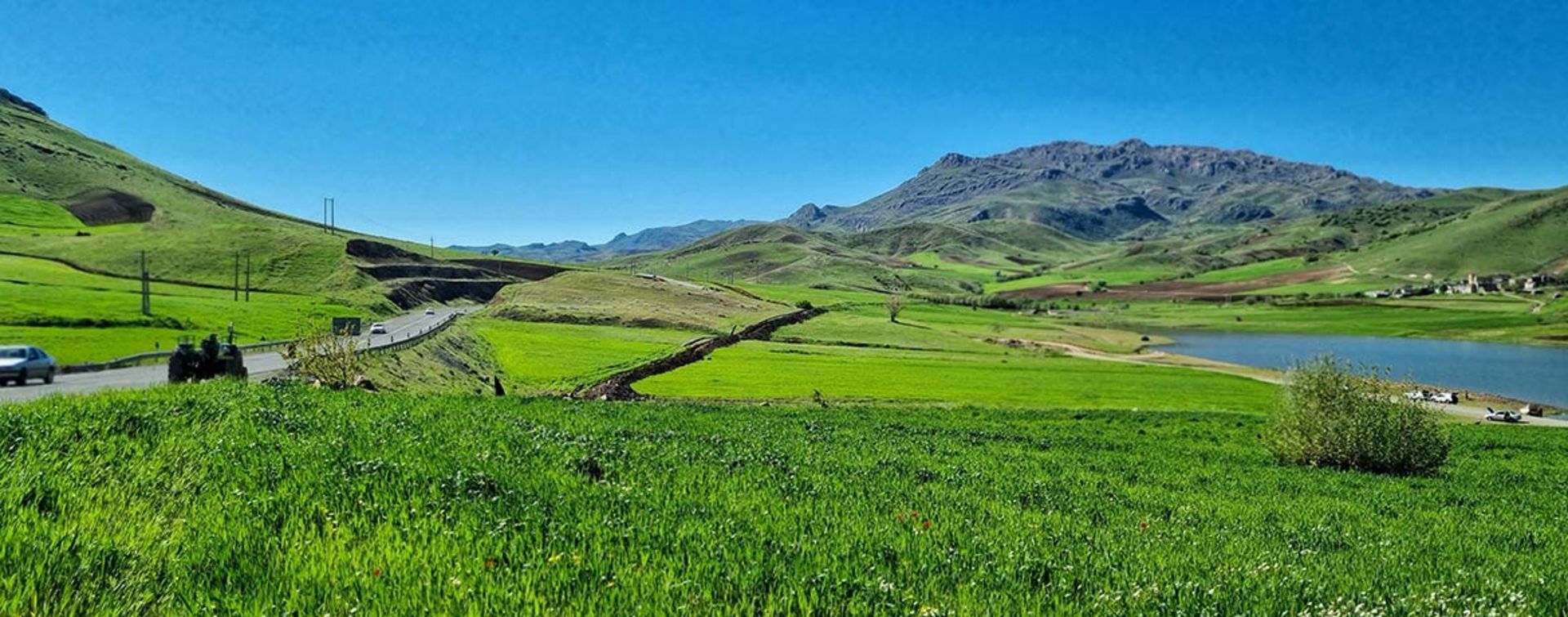 طبیعت کامیاران؛ منبع عکس: گوگل مپ؛ عکاس: بیژن مسعودی
