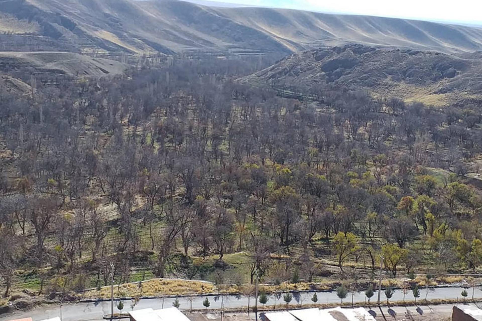 روستای راونج دلیجان؛ منبع عکس: اینستاگرام (آیدی ravanjj) ؛ عکاس: نامشخص