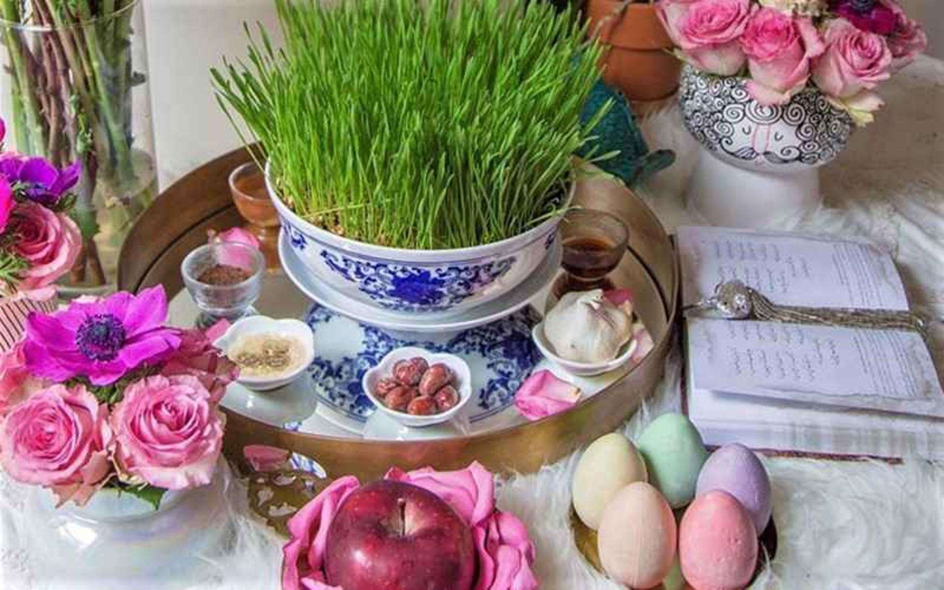 سفره هفت سین، منبع عکس: tasnimnews.com، عکاس: نامشخص