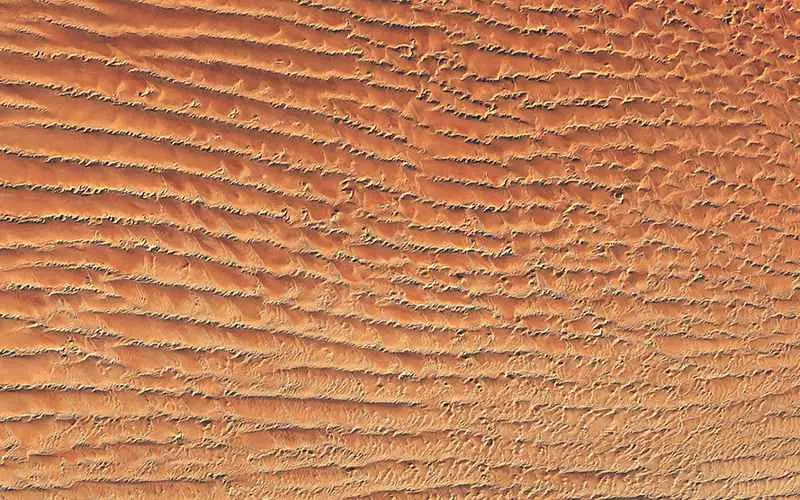 عکس هوایی کویر در نامیبیا