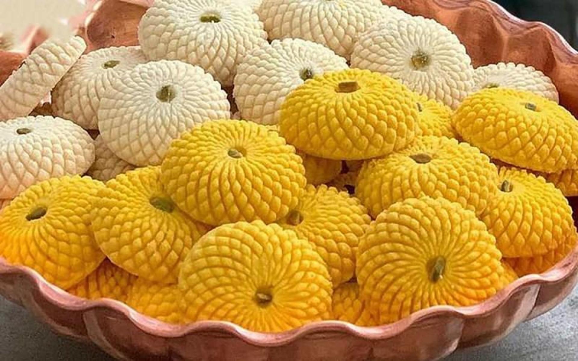 نان برنجی؛ منبع عکس: وب‌سایت Chishi.ir؛ عکاس: نامشخص