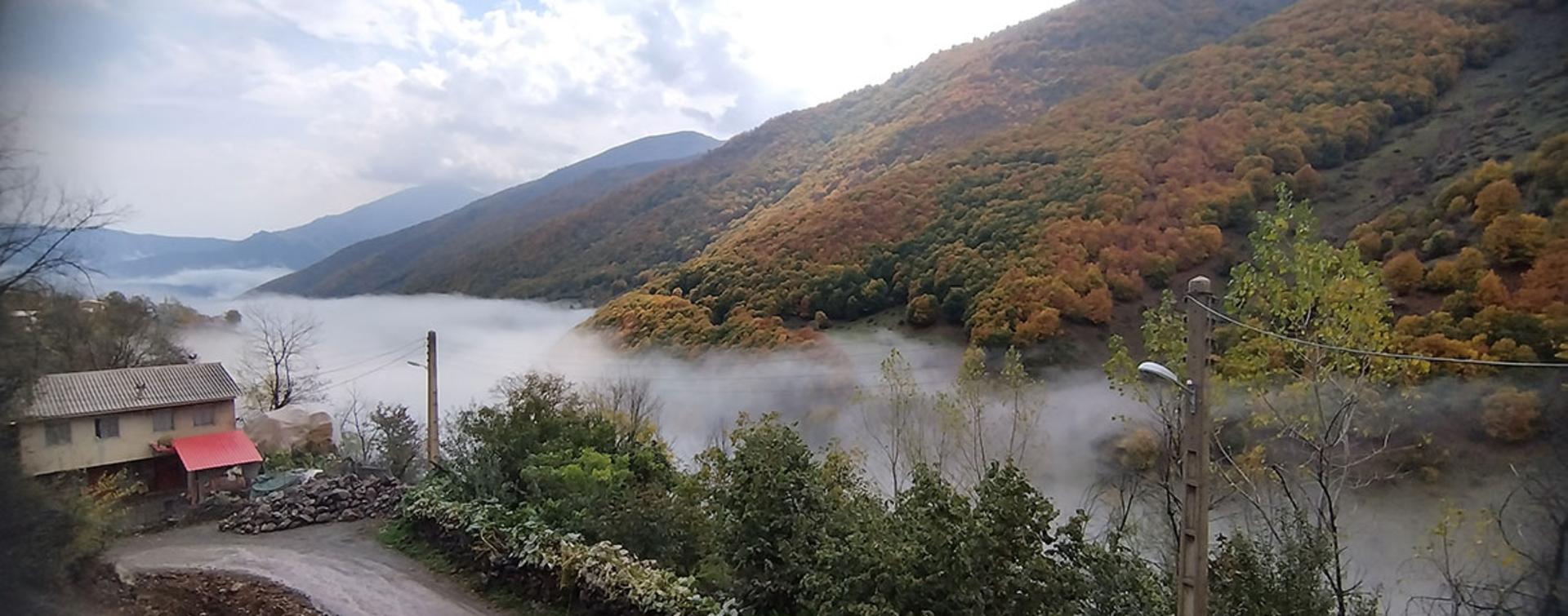 روستای ناتر مرزن آباد؛ منبع عکس: گوگل مپ؛ عکاس: آرش شمس