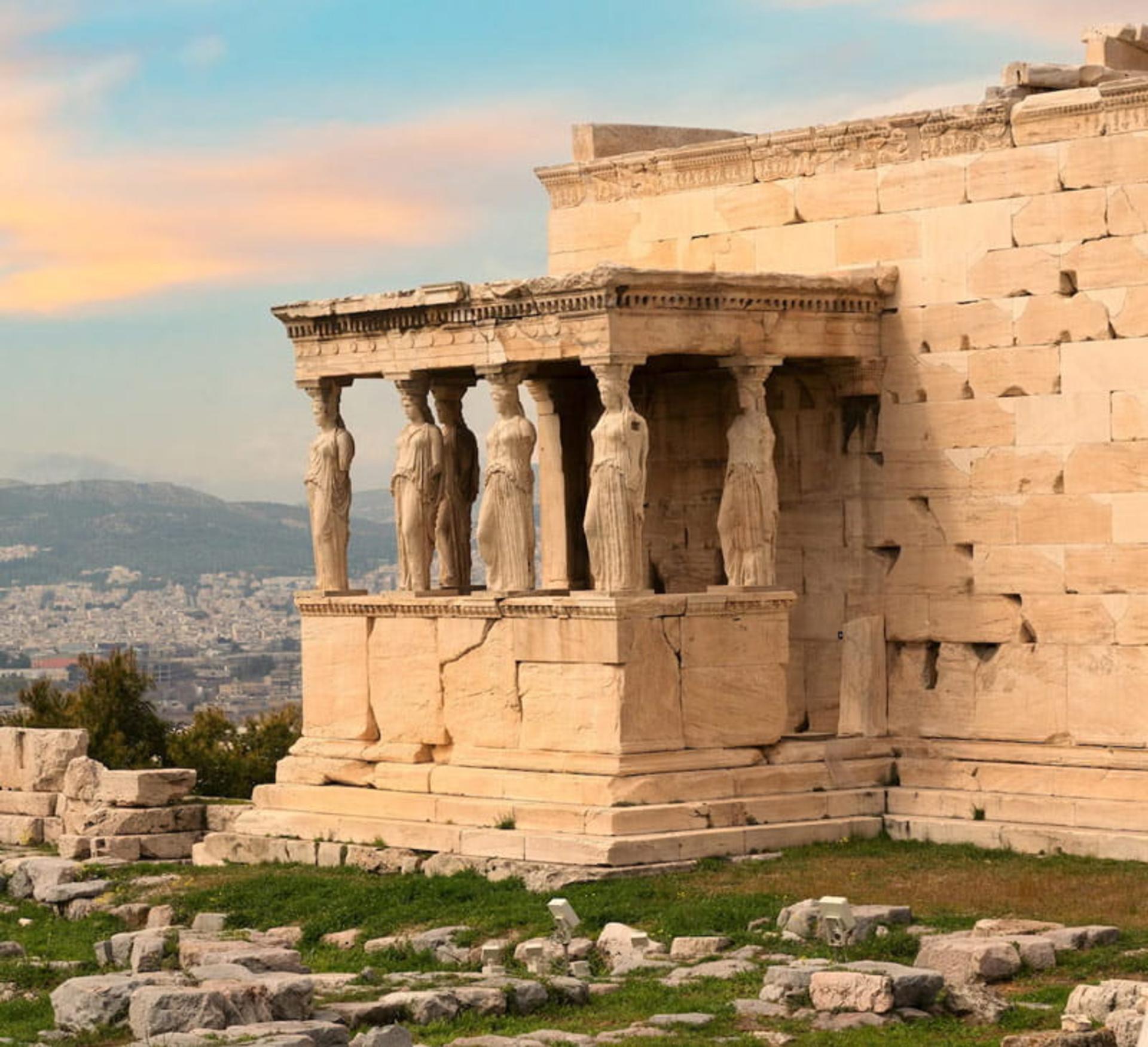 معبد ارختئوم آکروپلیس؛ منبع عکس: Lonely Planet، عکاس: نامشخص