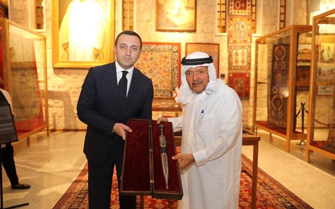 آثار تاریخی گرجستان در موزه شیخ فیصل، منبع عکس: thepeninsulaqatar.com، عکاس: نامشخص