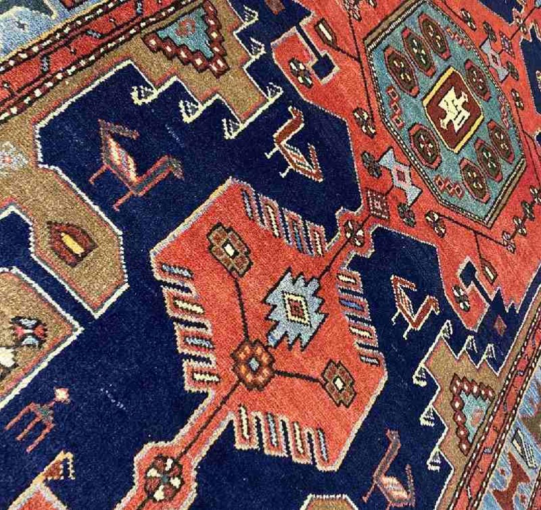 فرش زنجان؛ منبع عکس: وب‌سایت Carpetnrugs.com؛ عکاس: نامشخص