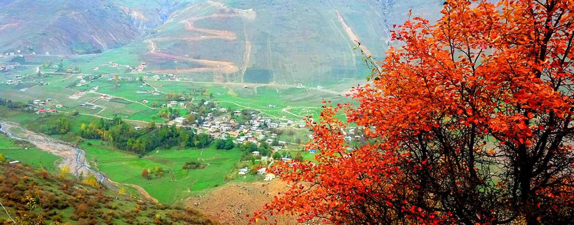 روستای دلیر مرزن آباد؛ منبع عکس: گوگل مپ؛ عکاس: حمید مفرد