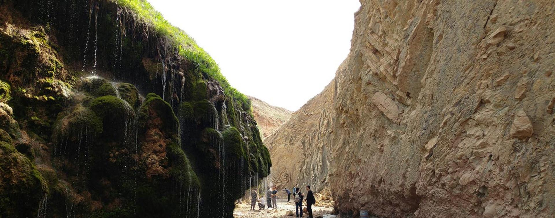 آبشار ماهاران جلفا؛ منبع عکس: گوگل مپ؛ عکاس: نامشخص