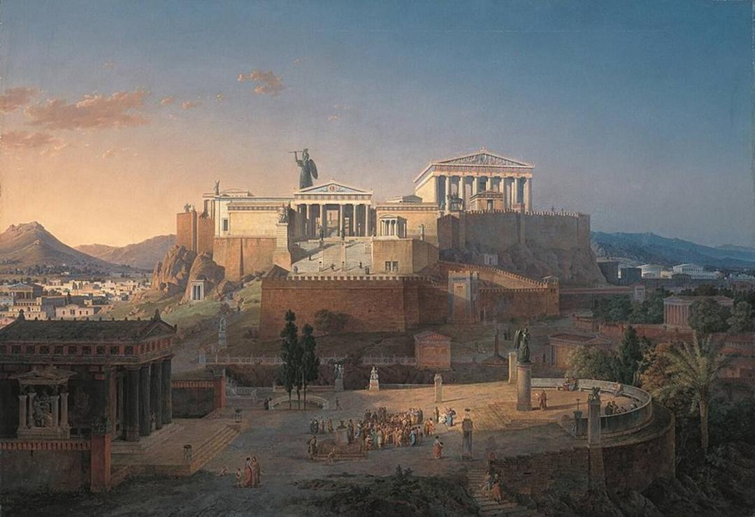 آکروپولیس قدیم؛ منبع عکس: ویکی‌مدیا، عکاس: Leo von Klenze