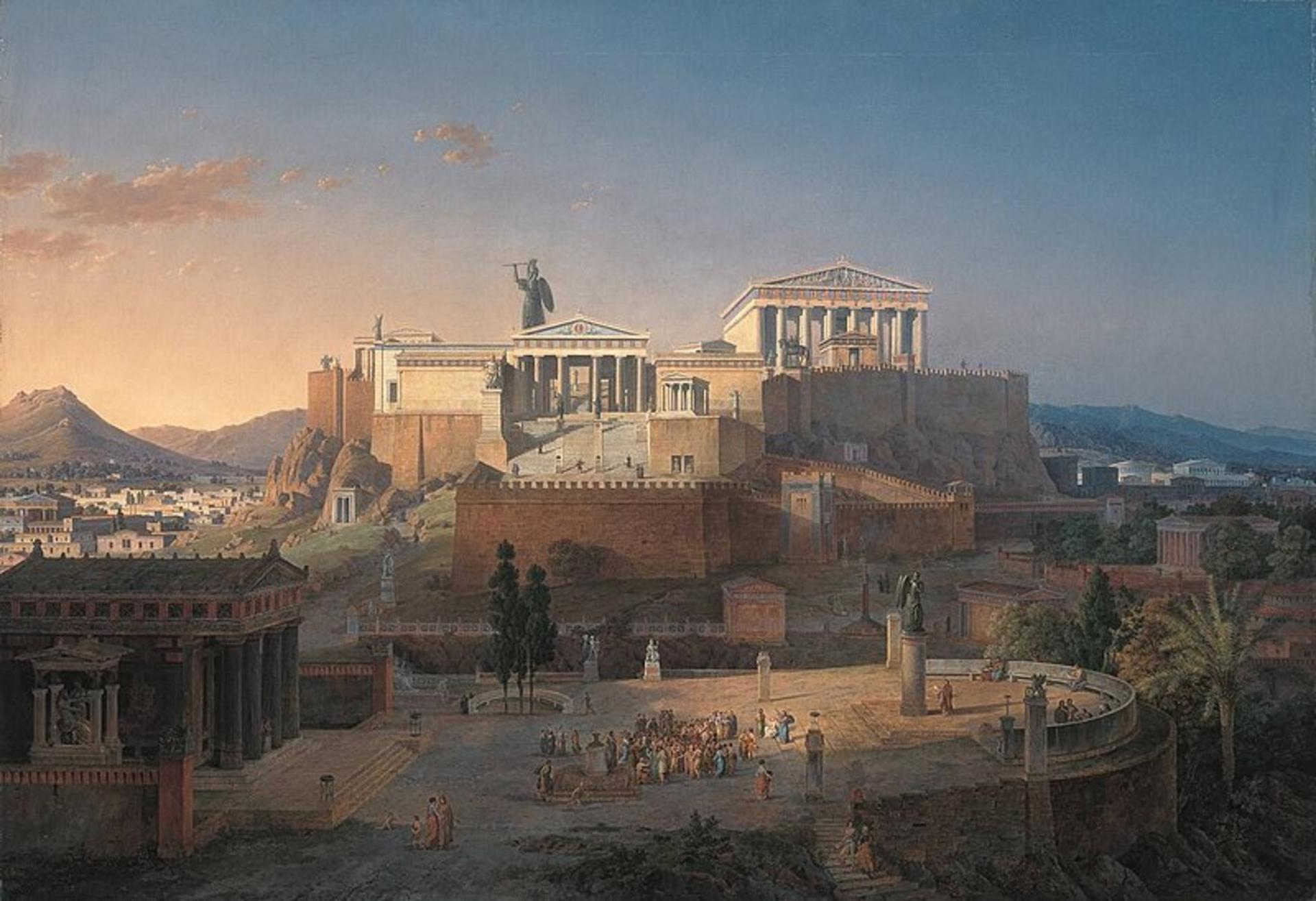 آکروپولیس قدیم؛ منبع عکس: ویکی‌مدیا، عکاس: Leo von Klenze