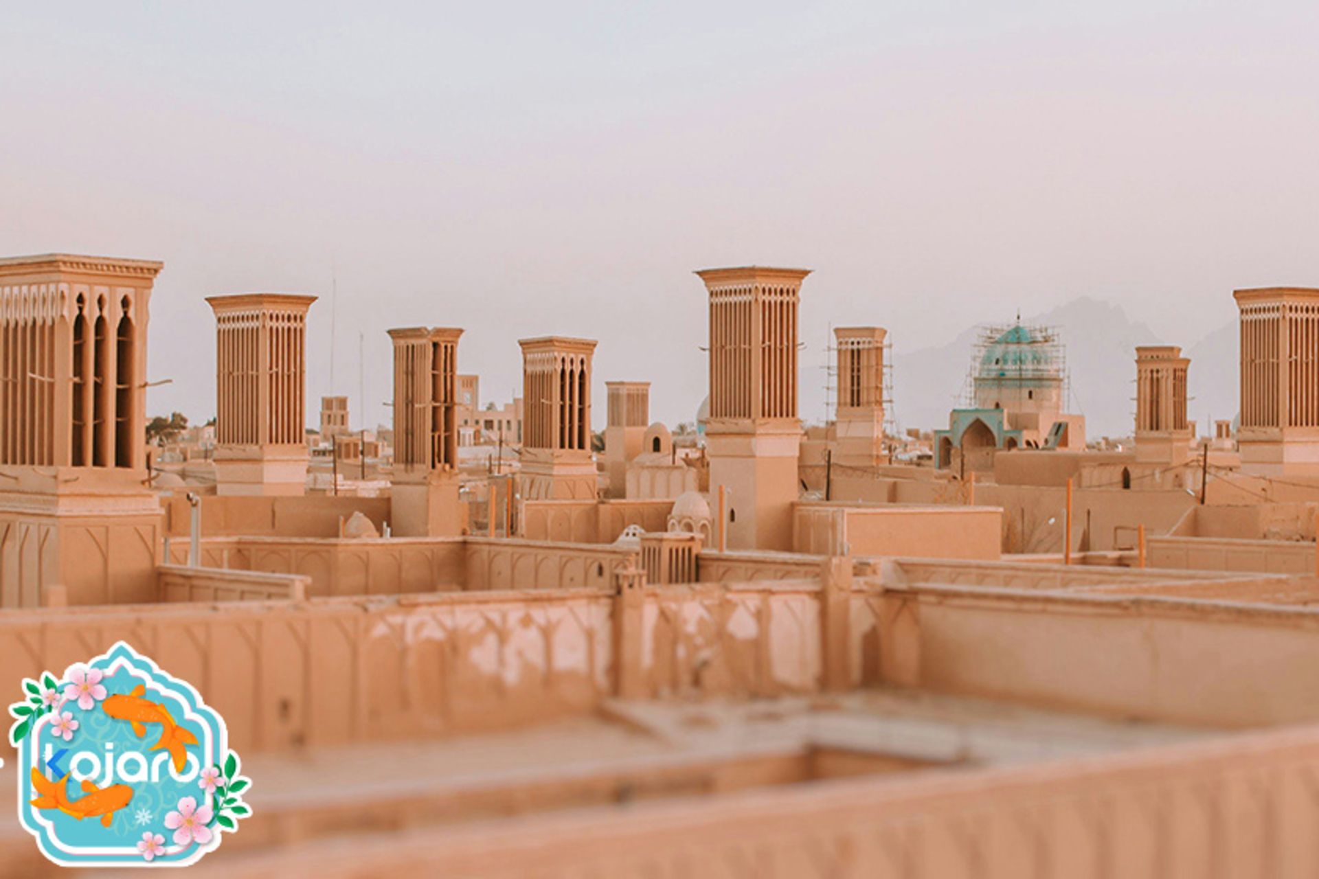 شهر تاریخی یزد؛ منبع عکس: Unsplash؛ عکاس: حسن الماسی