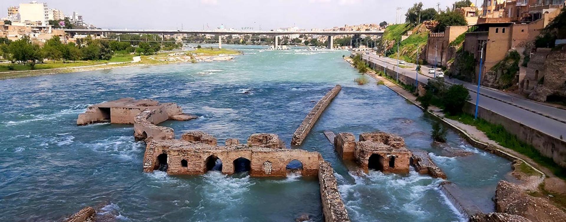 آسیاب های آبی دزفول؛ منبع عکس: گوگل مپ؛ عکاس: آرمین عباباف