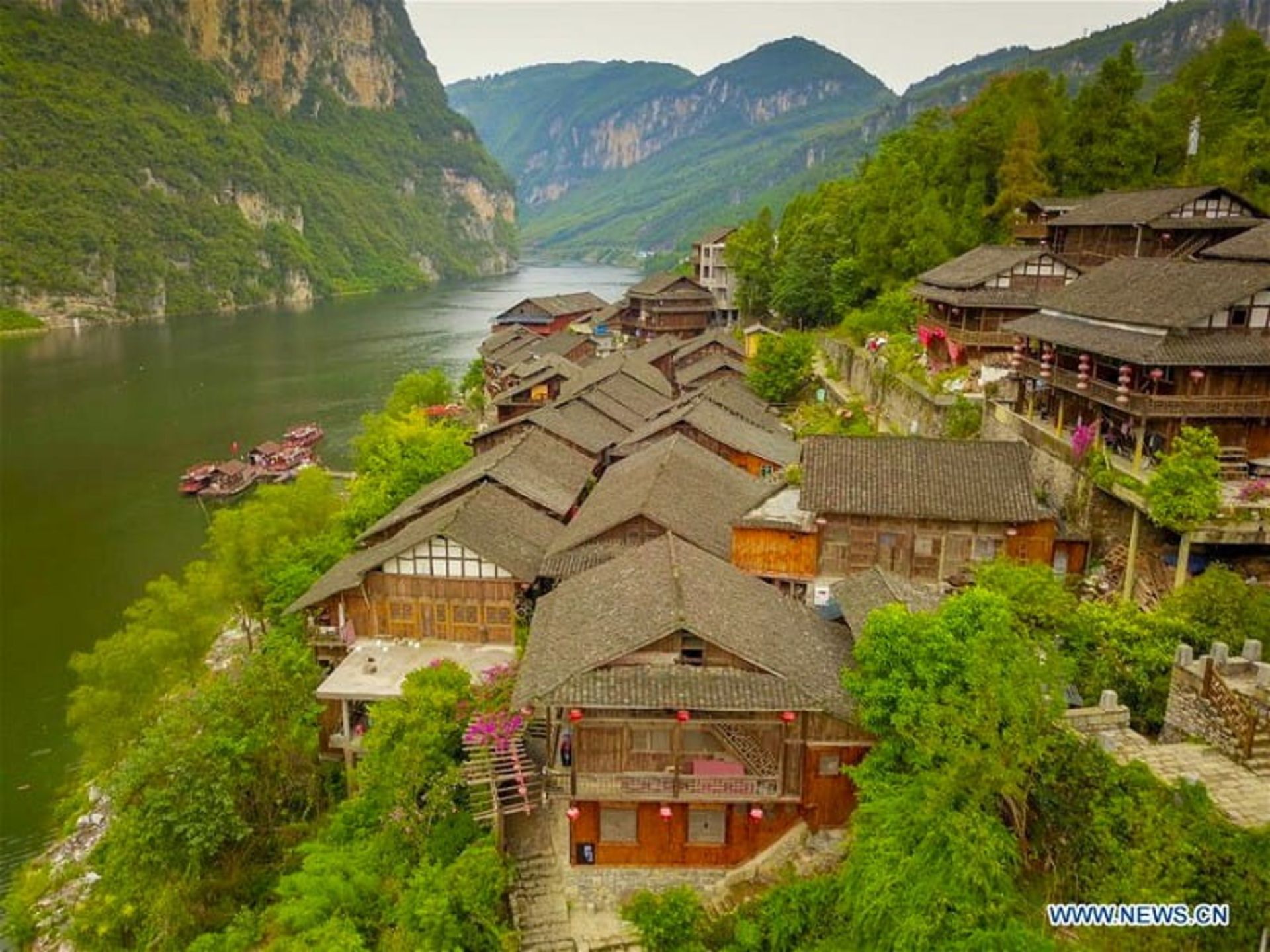 شهر باستانی گونگتان، منبع: www.xinhuanet.com