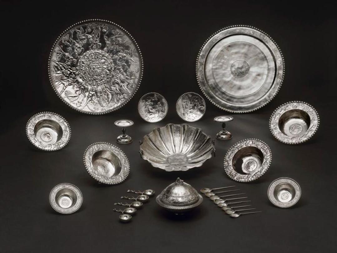 گنجینه میلدنهال موزه بریتانیا؛ منبع عکس: British Museum، عکاس: نامشخص