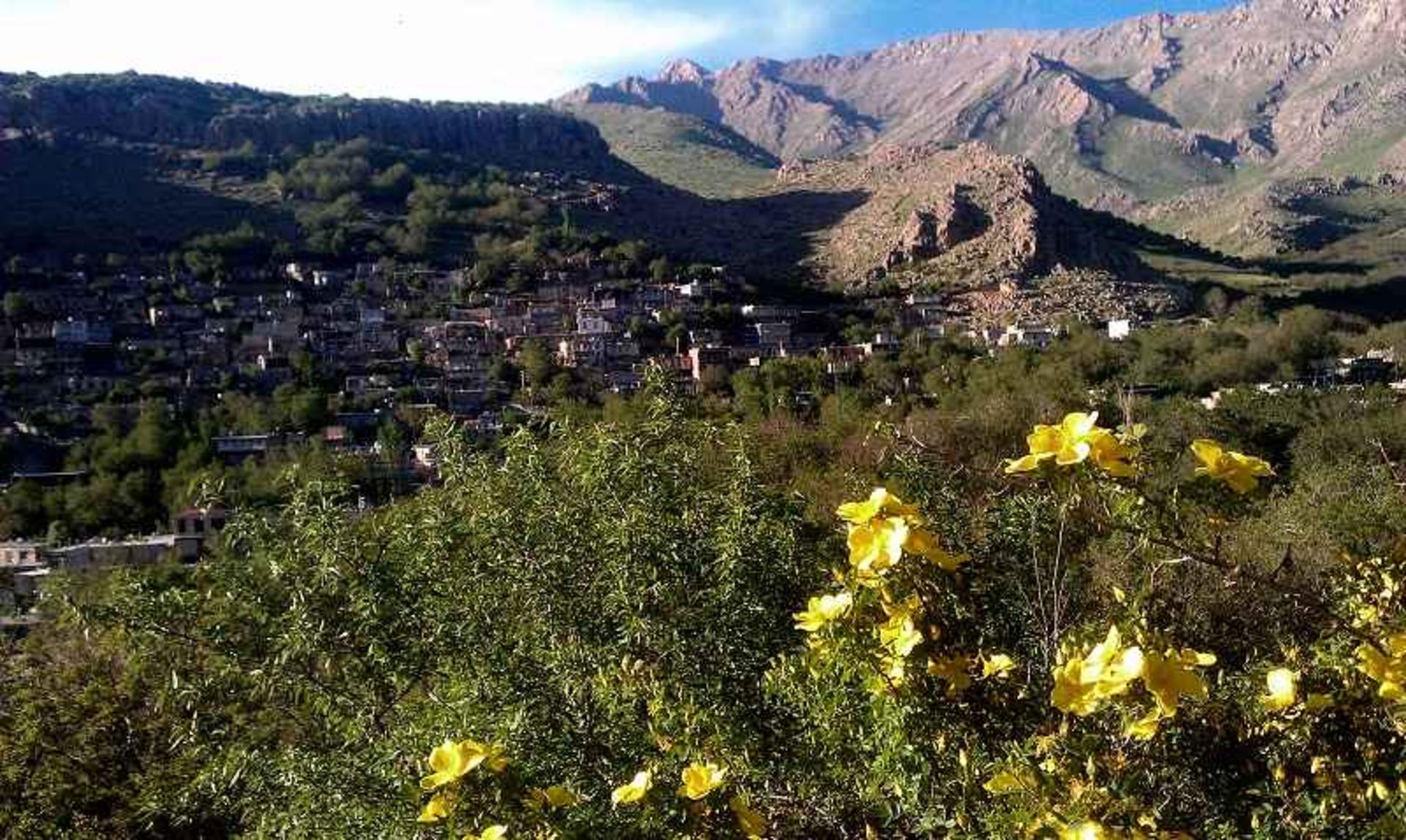 روستای پلکانی شمشیر؛ منبع عکس: گوگل مپ؛ عکاس:Shamshiremrooz