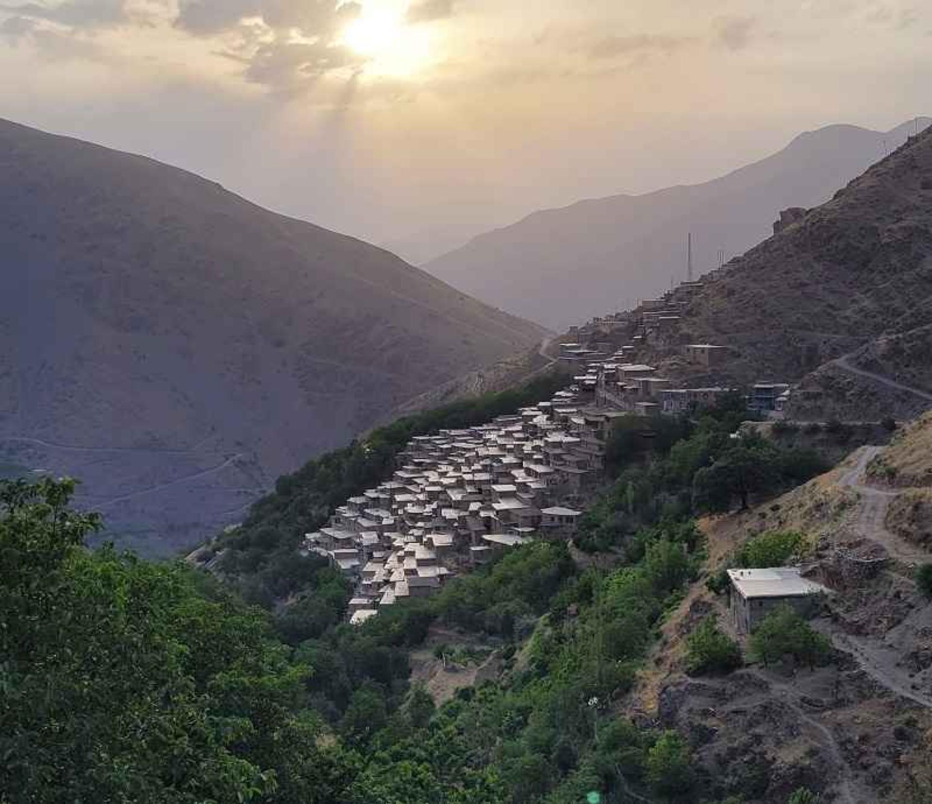 روستای کوهستانی دولاب؛ منبع عکس: گوگل مپ؛ عکاس: حسین ابراهیمی