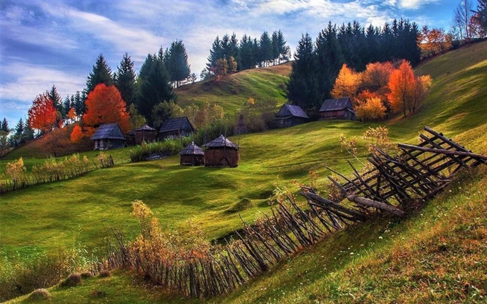 طبیعت پاییزی رومانی، منبع عکس: اینستاگرام alexrobciuc@، عکاس: Alex Robciuc