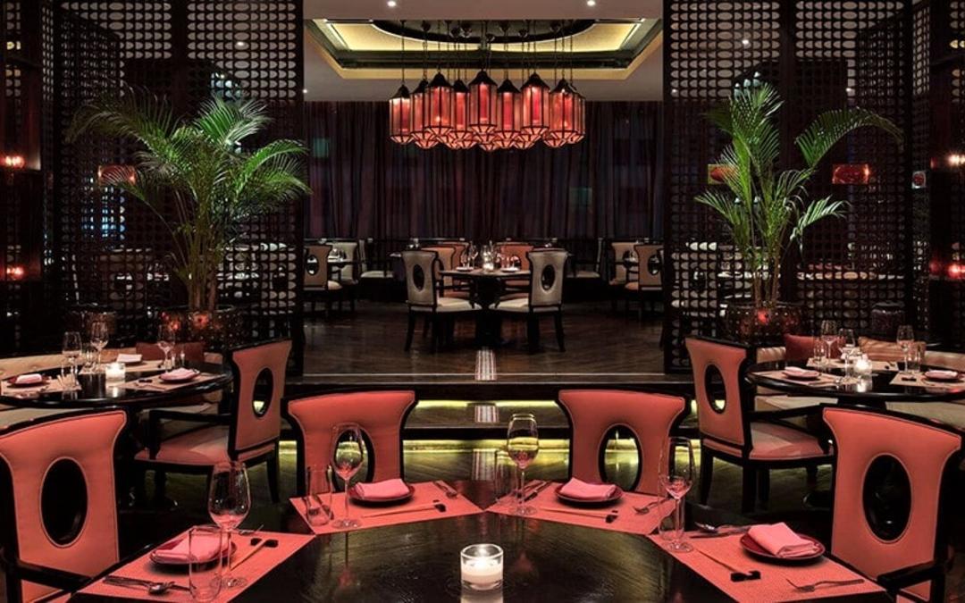 فضای داخلی رستوران اسپایس مارکت دوحه، منبع عکس: spicemarketdoha.com، عکاس: نامشخص
