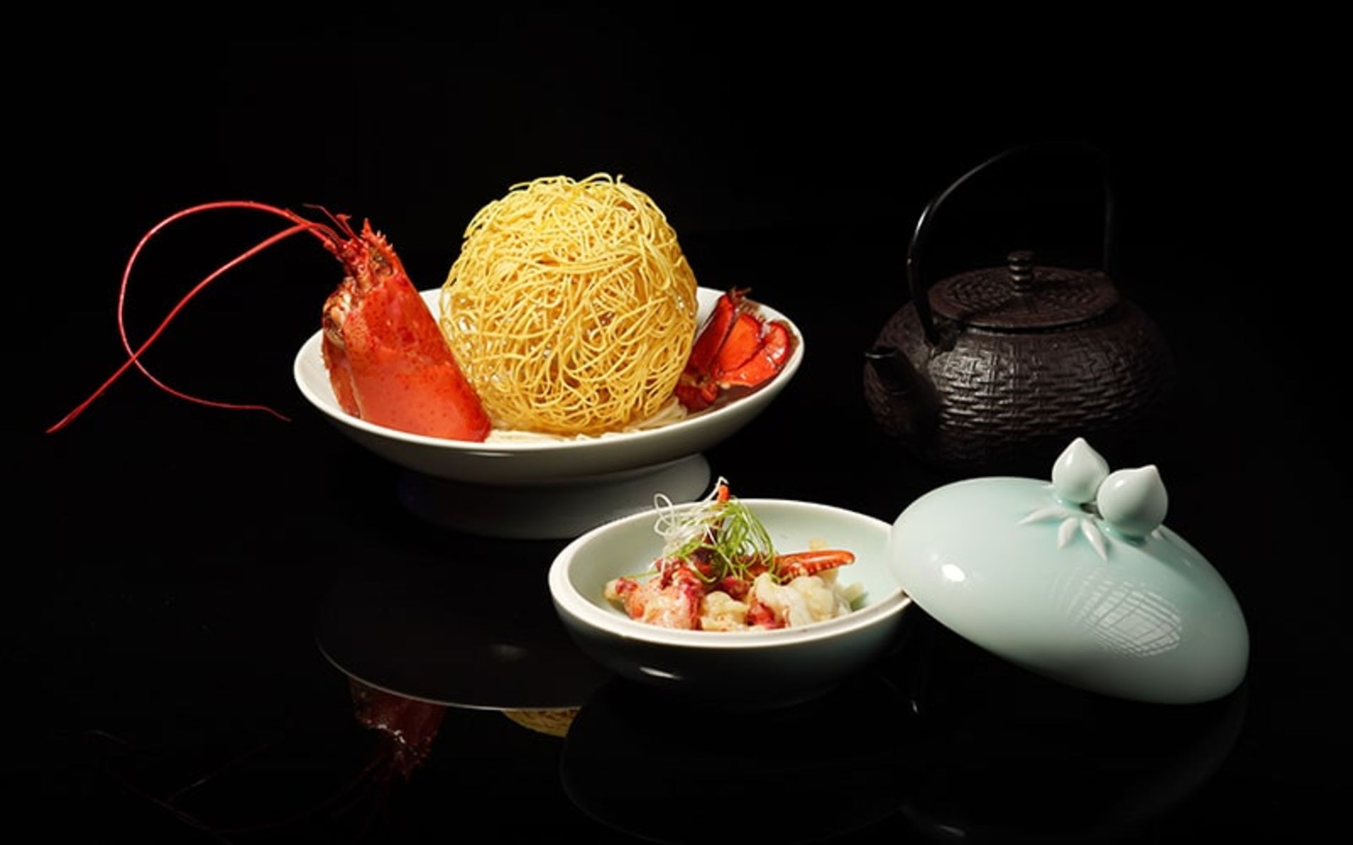 غذاهای رستوران هاکاسان دوحه، منبع عکس: hakkasan.com، عکاس: نامشخص