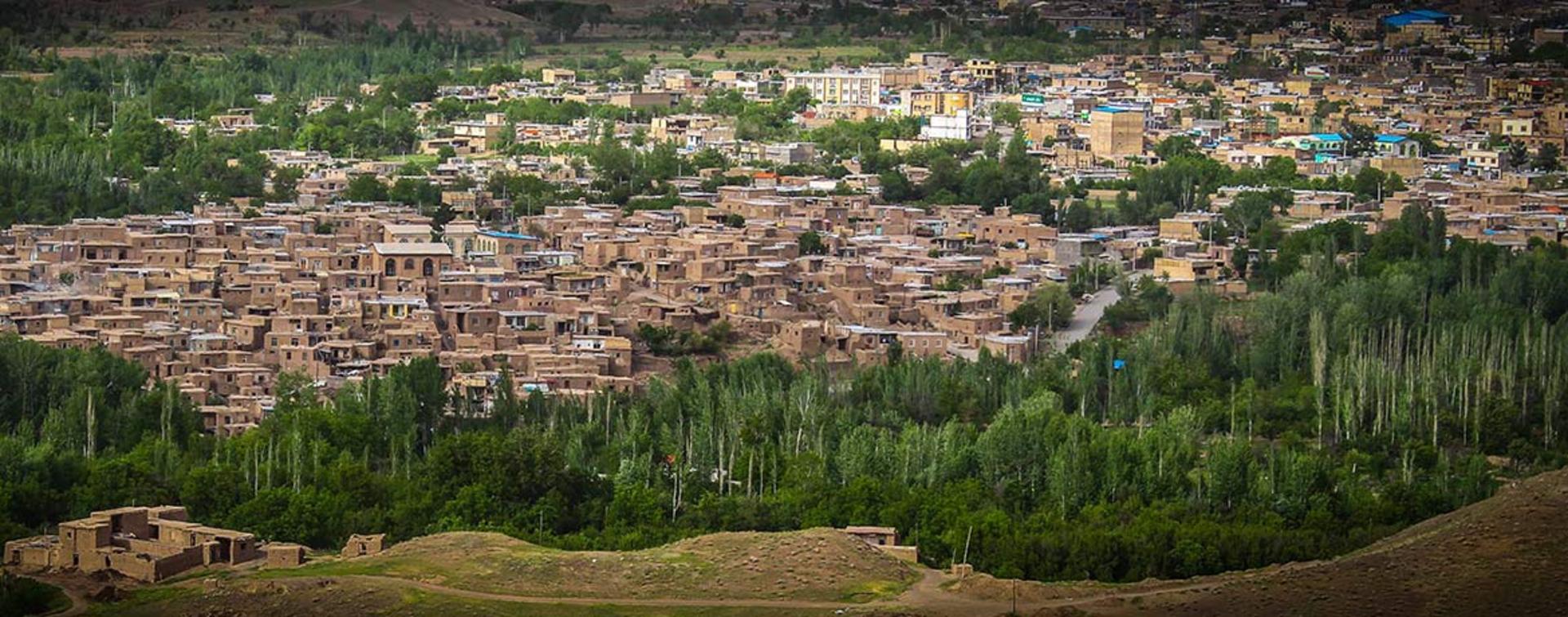 روستای نمونه گردشگری کوهسرخ؛ منبع عکس: اداره میراث فرهنگی شهرستان کاشمر؛ عکاس: نامشخص