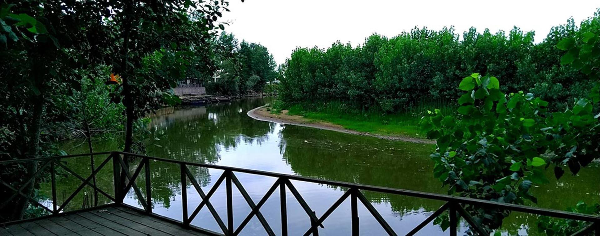 تالاب سیاه درویشان؛ منبع عکس: گوگل مپ؛ عکاس: سعید هدیه