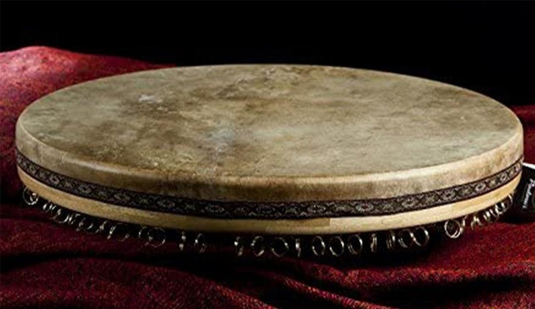 ساز دایره؛ منبع عکس: وب‌سایت Navanote.ir؛ عکاس: نامشخص