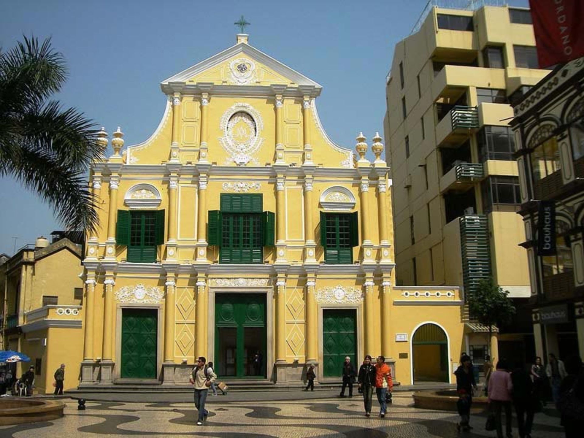 نمایی از کلیسای سنت دومینیک ماکائو (St. Dominic's Church)