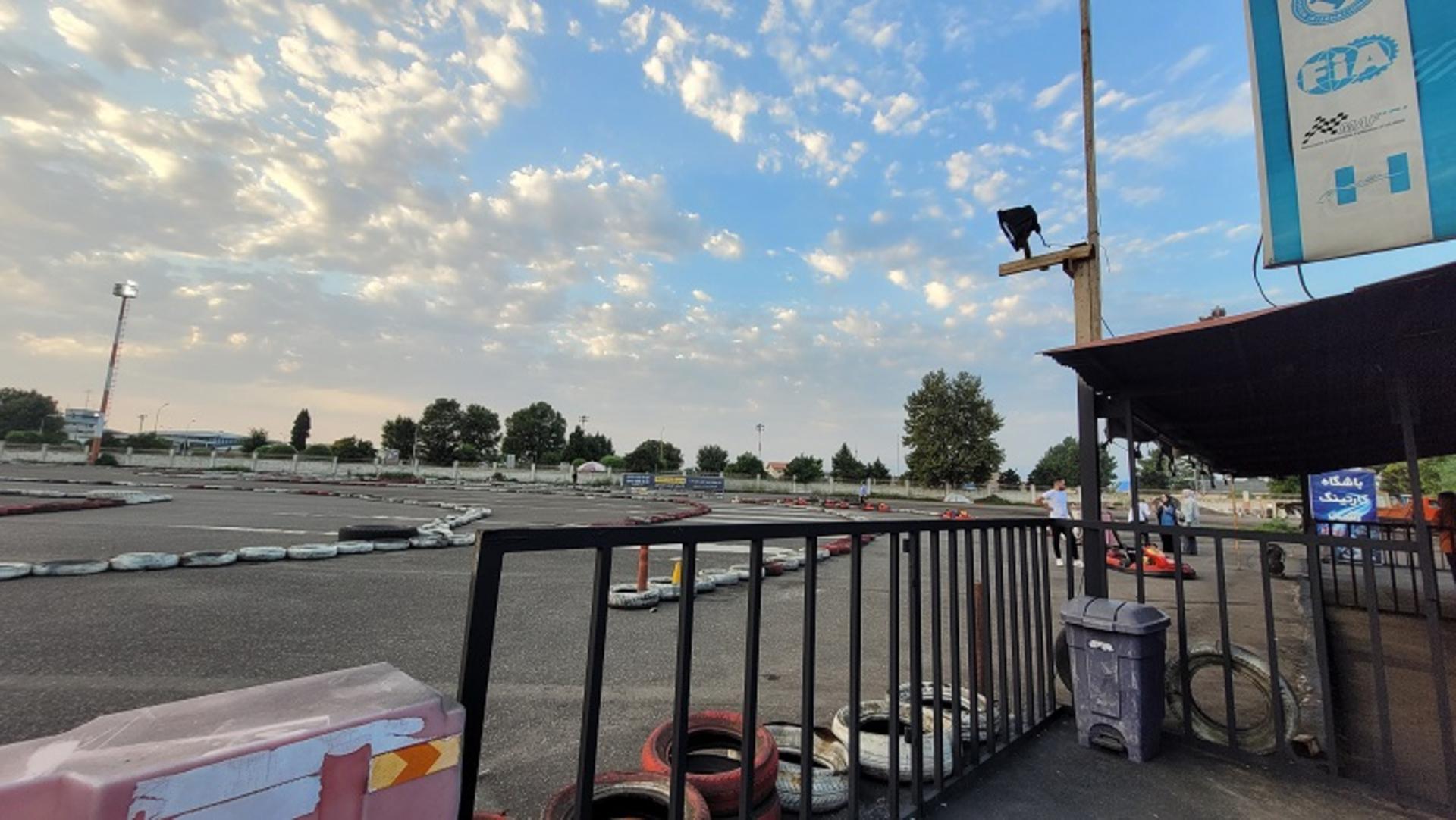 کارتینگ رشت. منبع عکس: گوگل مپ. عکاس: Mulood