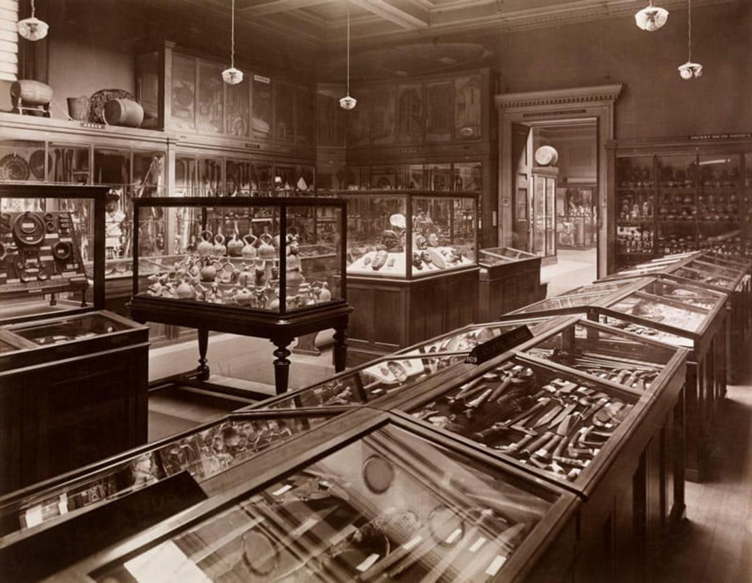 اولین آثار موزه بریتانیا؛ منبع عکس: British Museum، عکاس: نامشخص