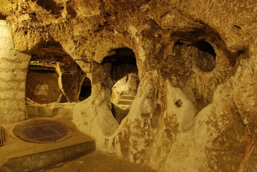 شهر زیرزمینی اوزکوناک، منبع:madeinturkeytours ، عکاس: نامشخص