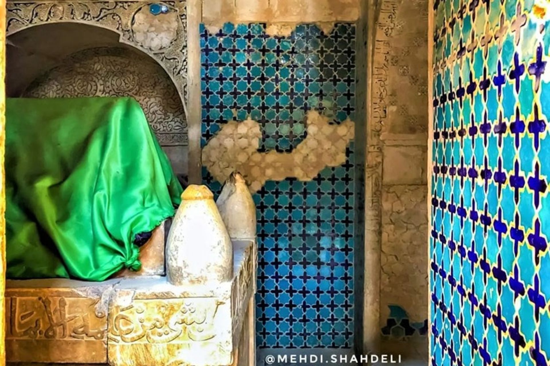 فضای داخلی عمارت پیربکران، منبع عکس: اینستاگرام mehdi.shahdeli@، عکاس: مهدی شاه‌دلی