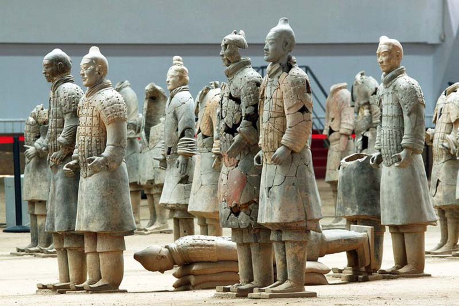 ارتش سفالی چین در شهر شیان (Xian)