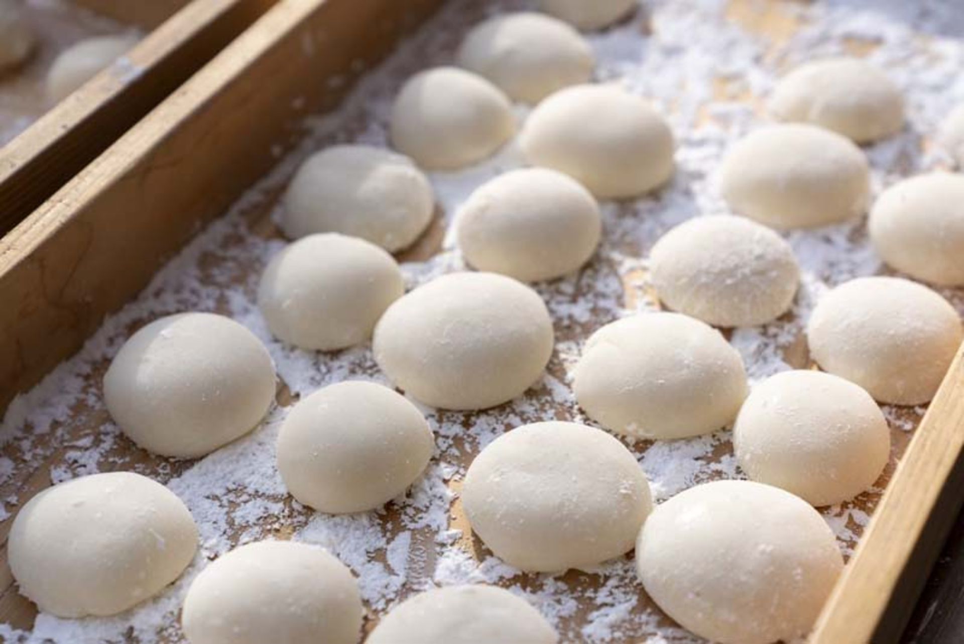 گلوله های اماده موچی ساده؛ منبع عکس: Just One Cookbook؛ نام عکاس: نامشخص