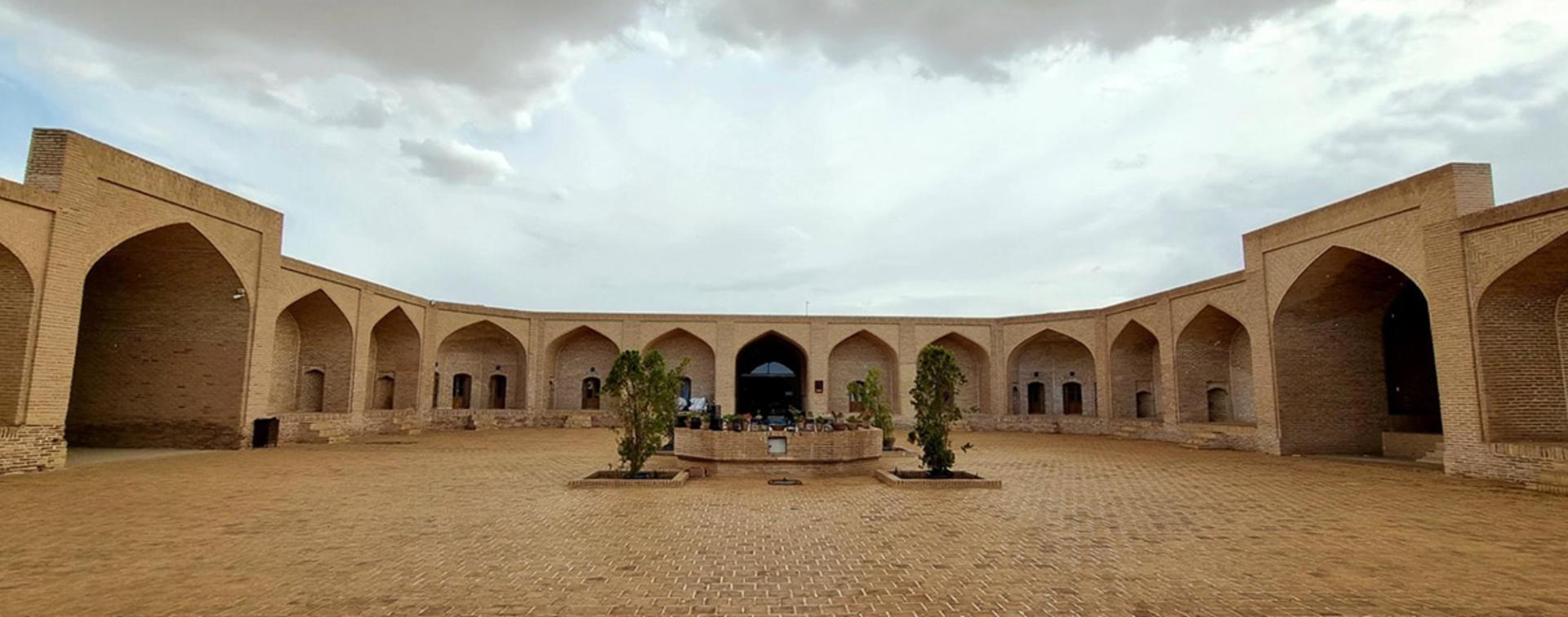 کاروانسرای مرنجاب؛ منبع عکس: نشان؛ عکاس: نامشخص