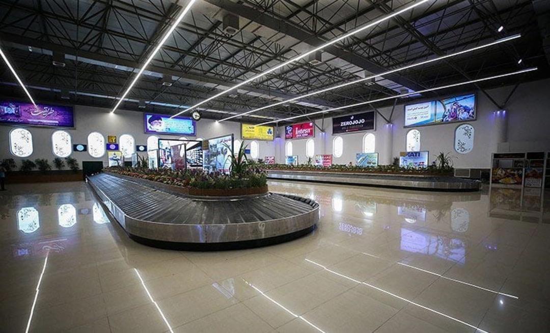 ریل تحویل بار فرودگاه بین المللی کیش، منبع عکس: ویکی مدیا، عکاس: نامشخص