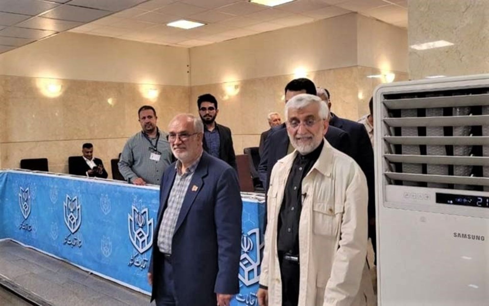 جلیلی در ستاد انتخابات کشور