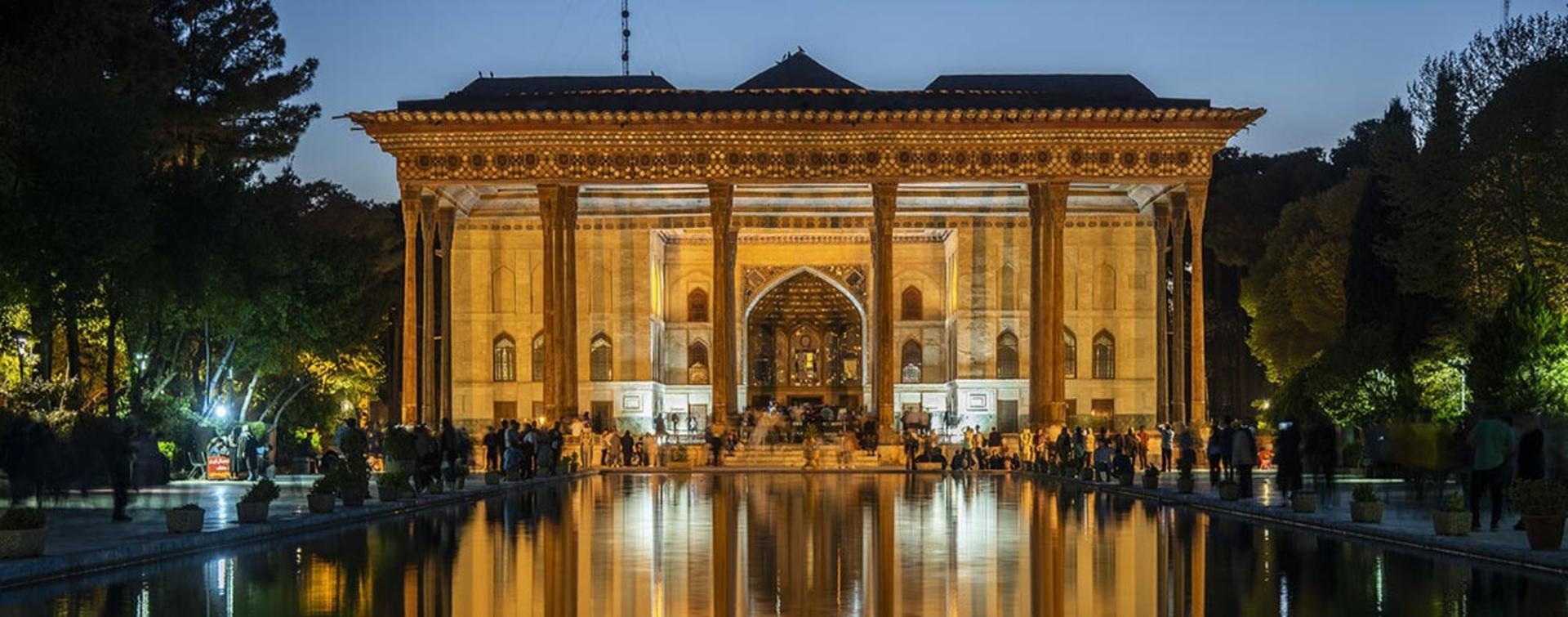 کاخ چهلستون اصفهان؛ منبع عکس: خبرگزاری مهر؛ عکاس: خدیجه نادری