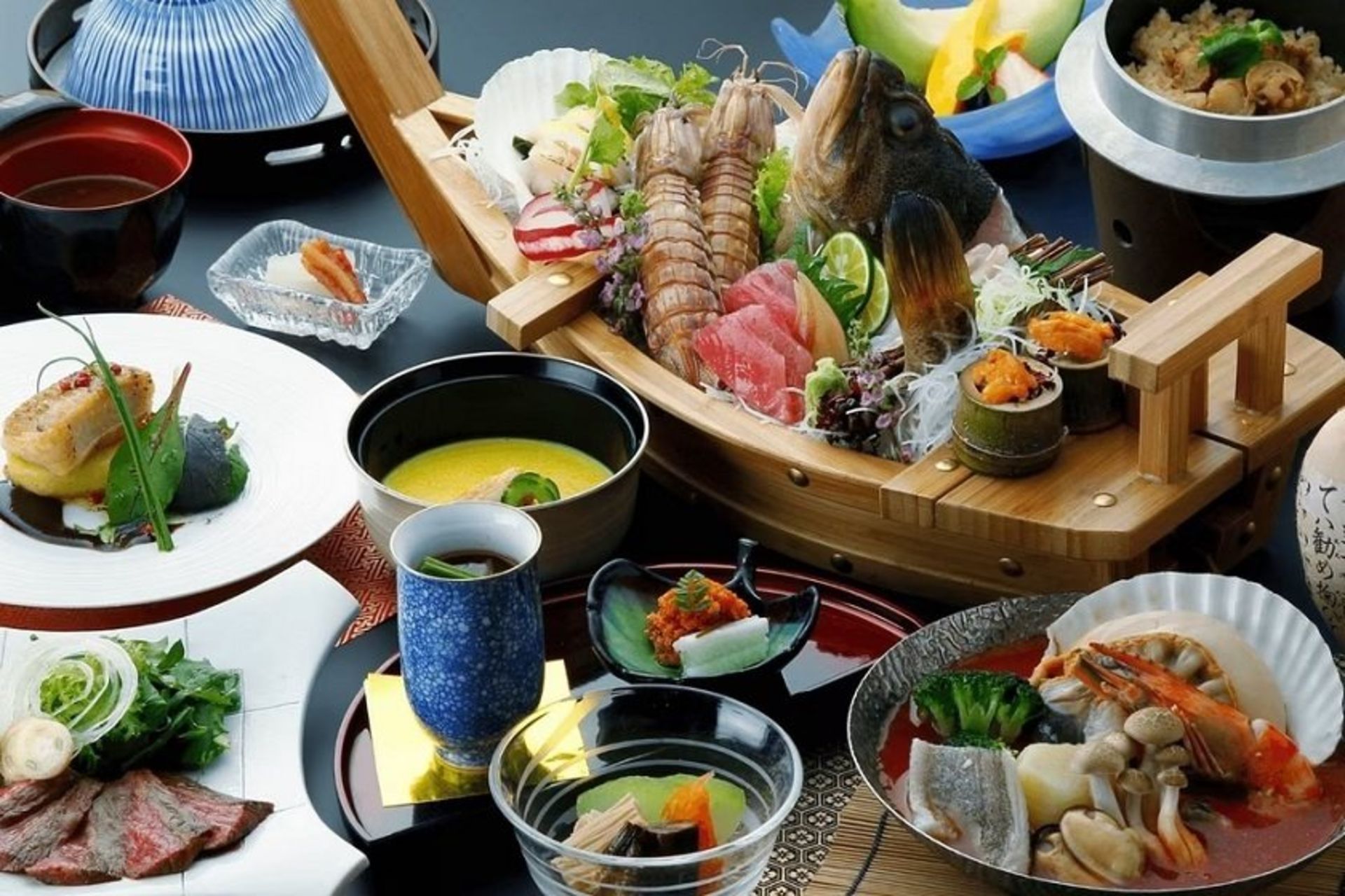 کاور مقاله؛ انواع غذاهای ژاپنی؛ منبع عکس: وب سایت japancentre.com. عکاس: نامشخص