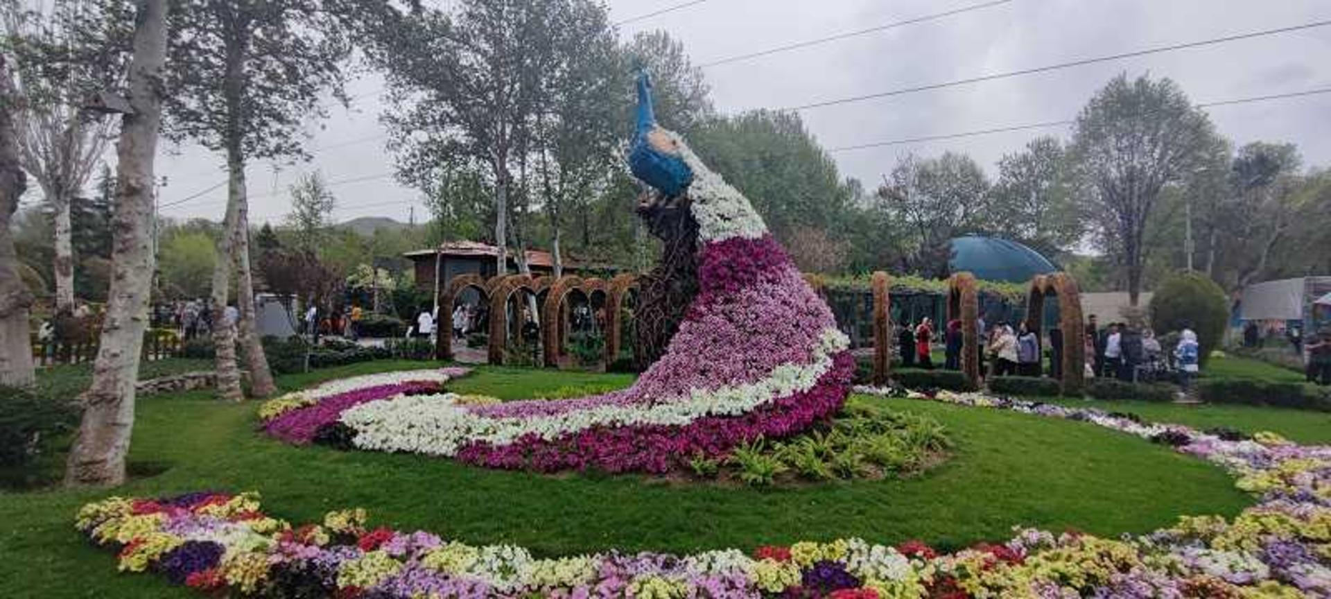 جشنواره لاله های پارک چمران؛ منبع عکس: گوگل مپ؛ عکاس: هادی صادقی