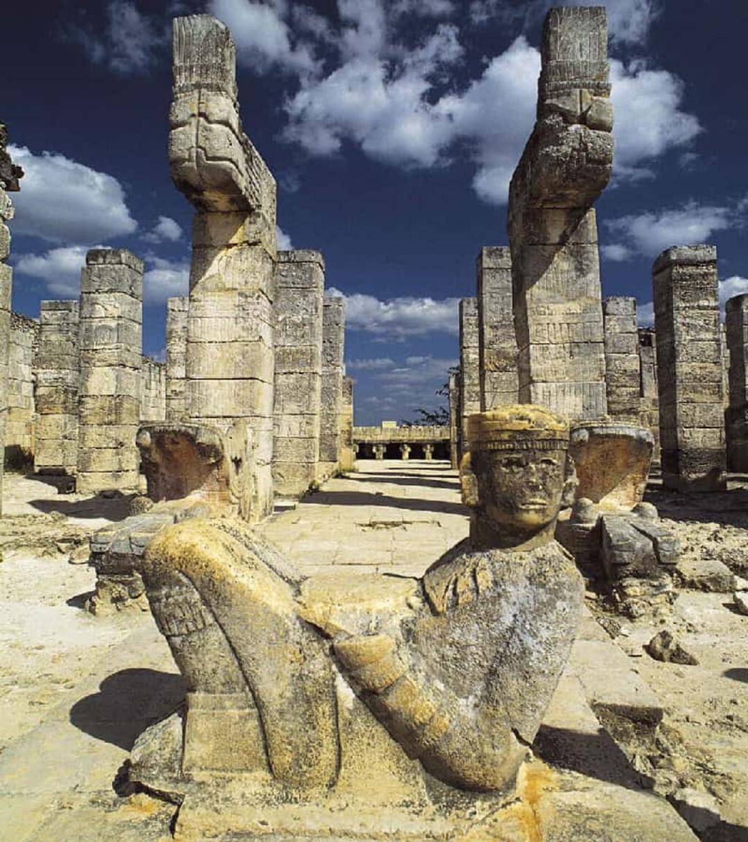 مجموعه ای هزار ستون یا معبد جنگجویان، منبع: chichenitza.com، عکاس: ناشناس