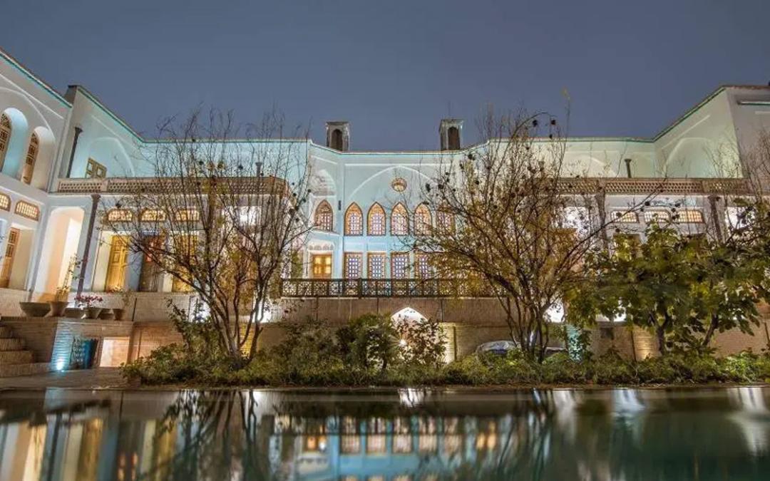 معماری خانه تاریخی منوچهری کاشان؛ منبع عکس: گوگل مپ؛ عکاس: میلاد ابوترابی