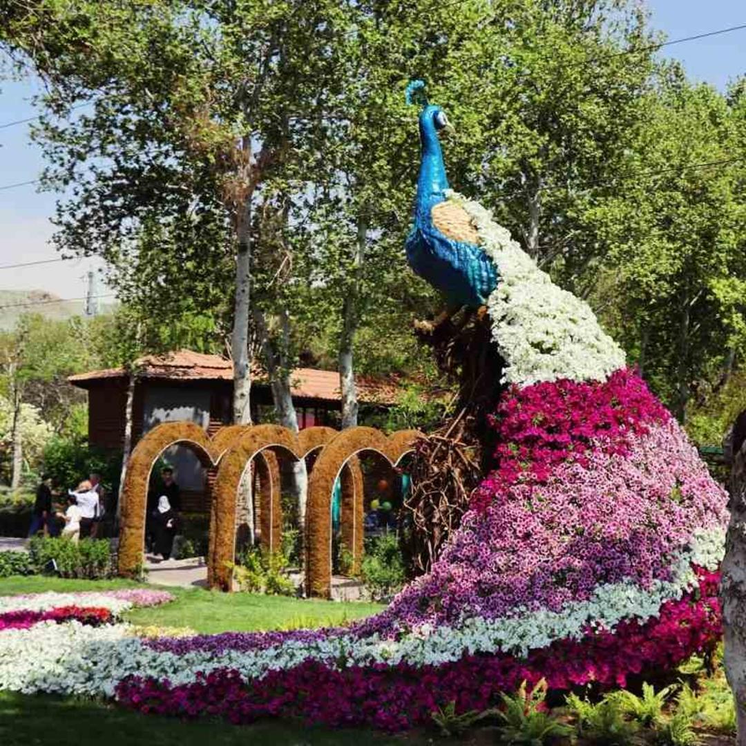 باغ گلهای کرج؛ منبع عکس: گوگل مپ؛ عکاس: هادی صادقی